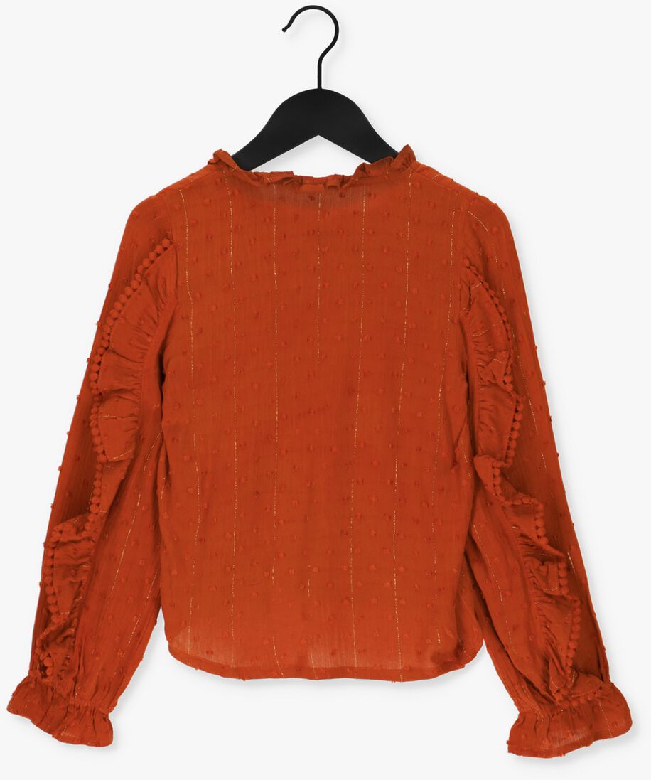 AMMEHOELA bruine ammehoela blouse am.kaja.05