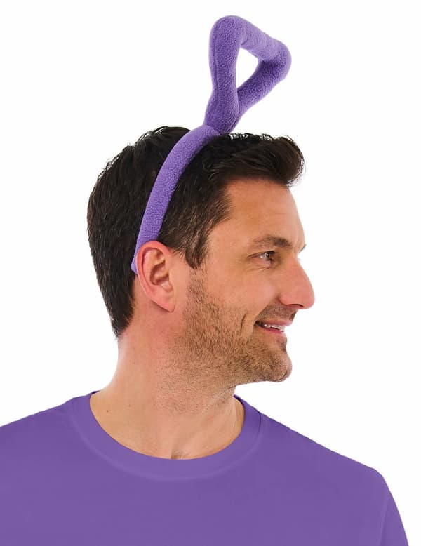 Lila Tinky Winky–Teletubbies™ vuxenpannband. Size-Standard