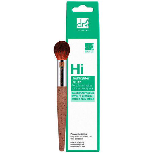 Dr. Botanicals - Highlighter Brush Bionic Synthetic Hair Recycled Aluminium Coff