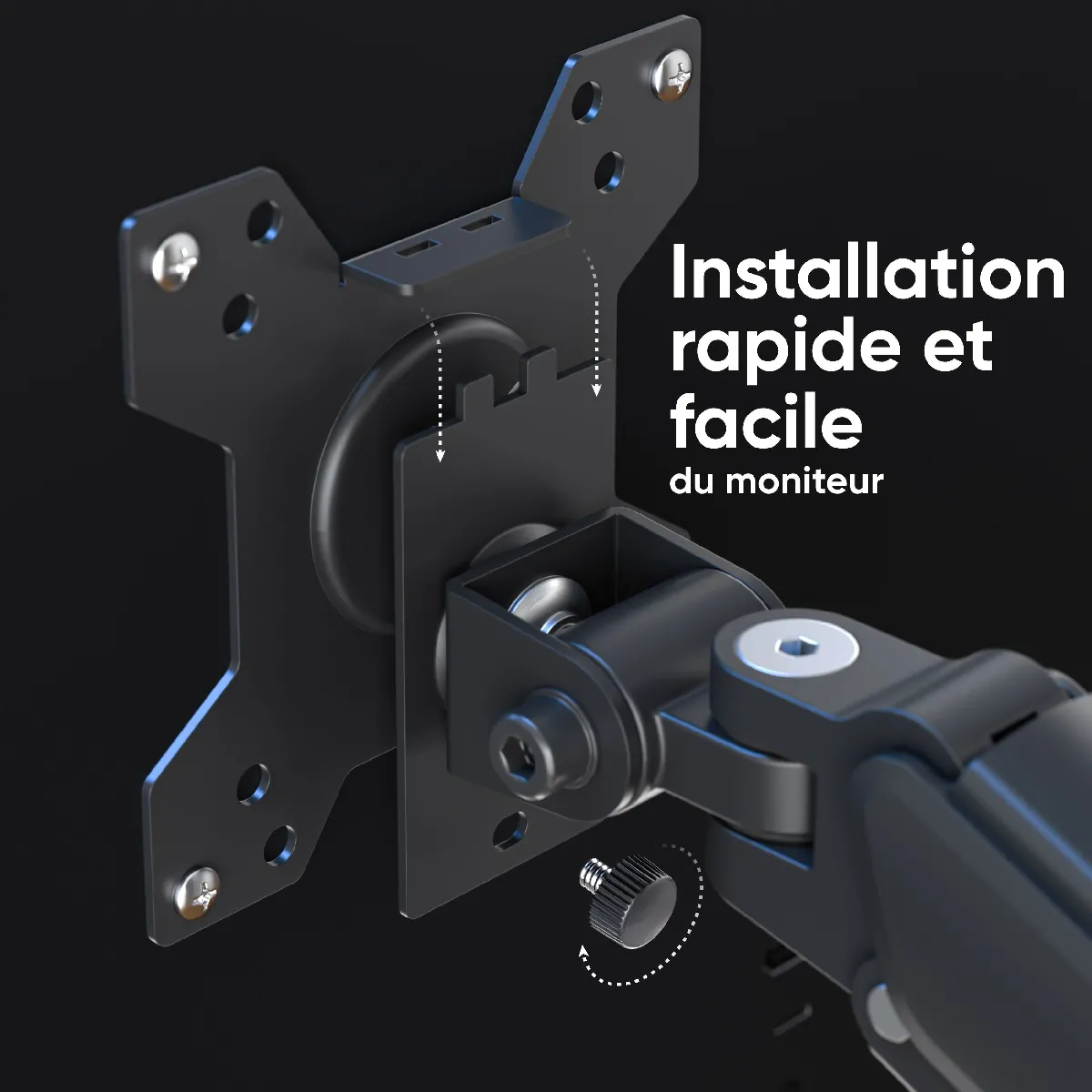 Onkron G45-B - Noir
