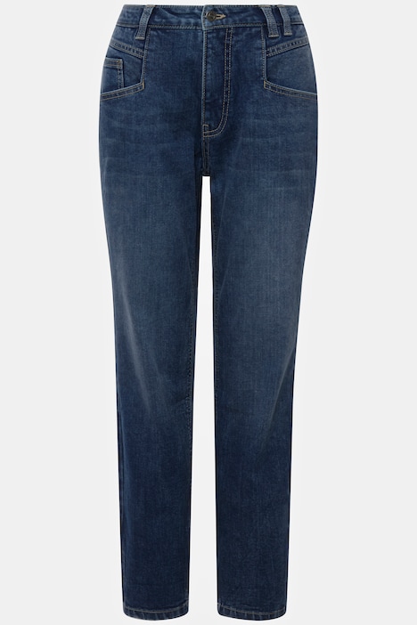 Karotten-Jeans, weite Passform, 5-Pocket-Form