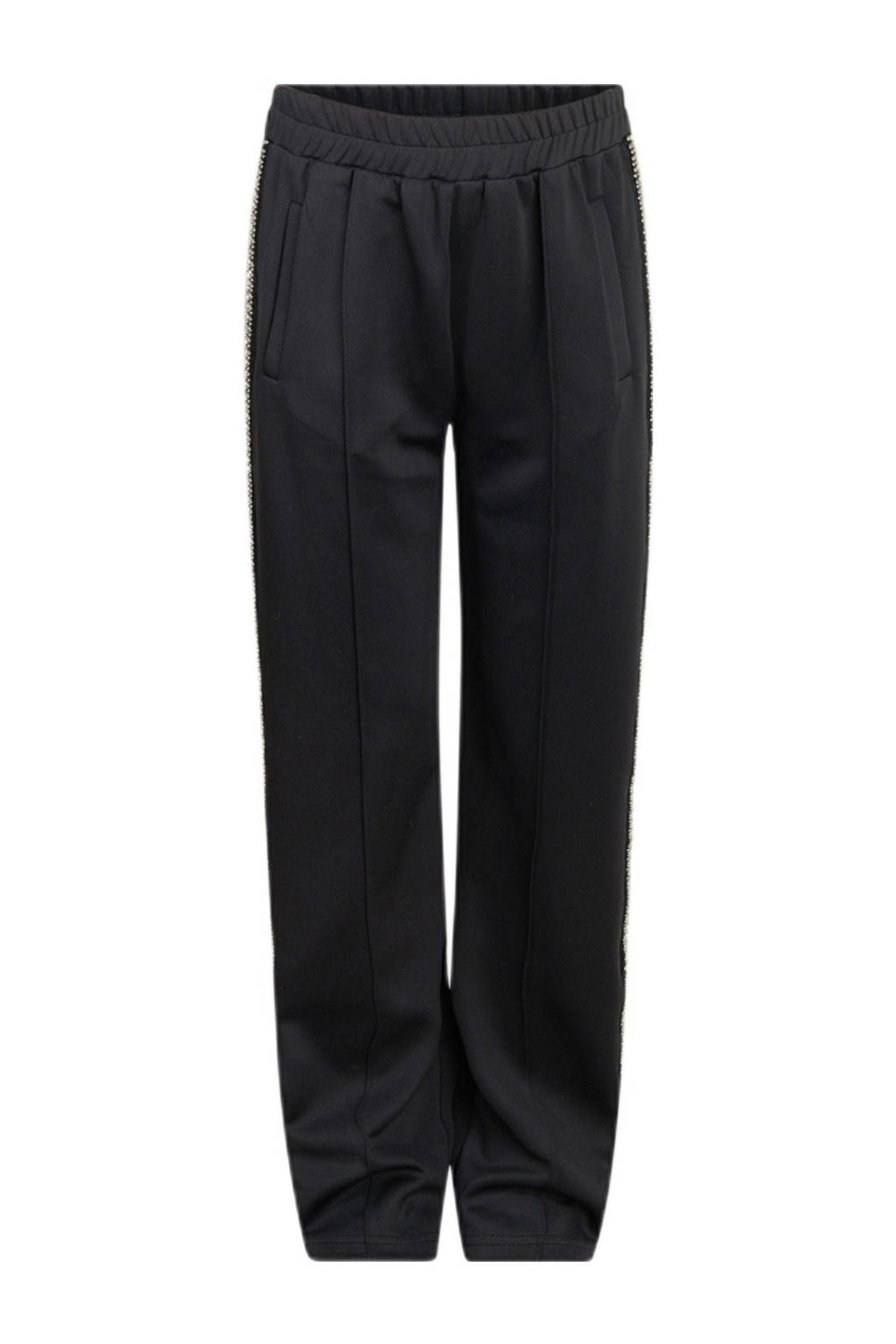 Shoeby wide leg casual broek zwart