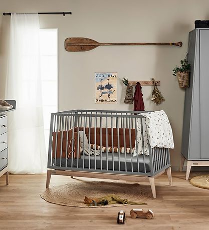 Leander Luna Babyseng - 120x60 - Gr?/Eg