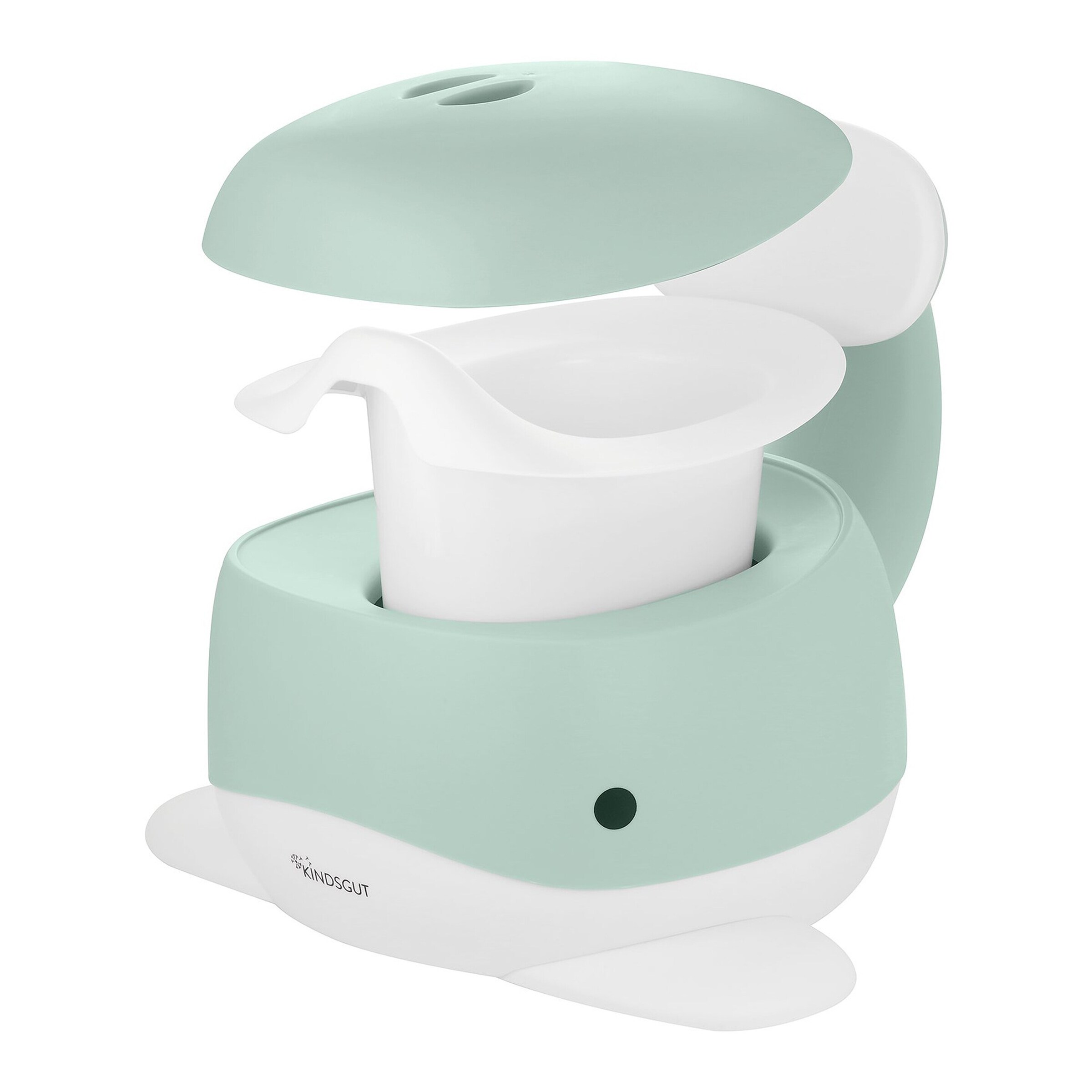 Kindsgut Töpfchen Wal aquamarin