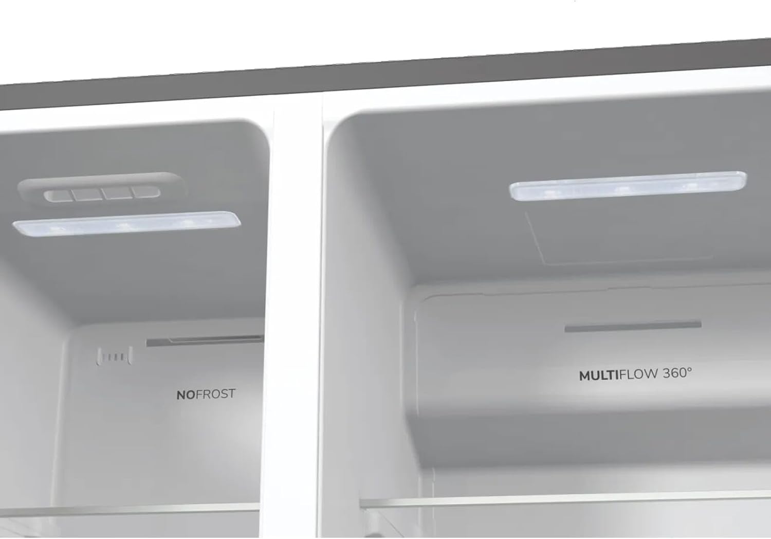 Gorenje NRR9ESXL Side by Side Kühl-Gefrier-Kombination Edelstahl