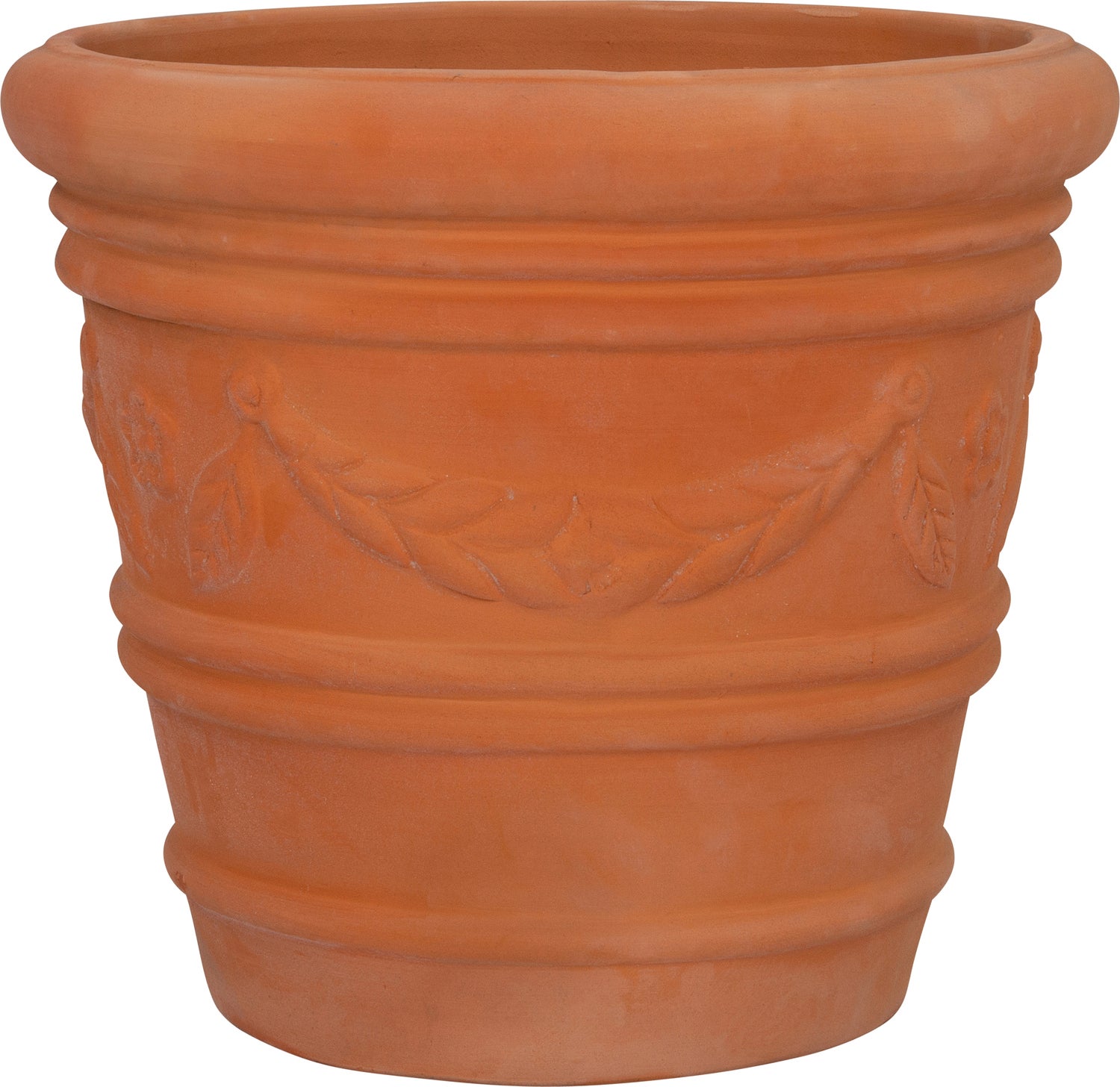 Intratuin bloempot Zara terracotta D 38 H 34 cm