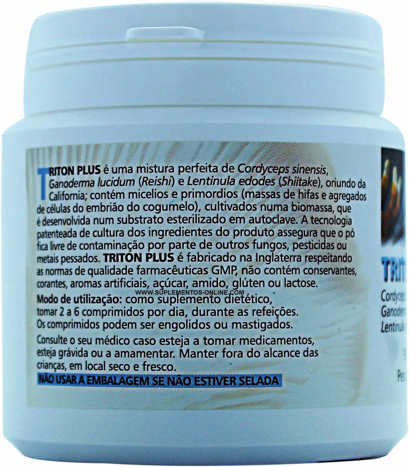 Comprimidos MRL Triton Plus 90