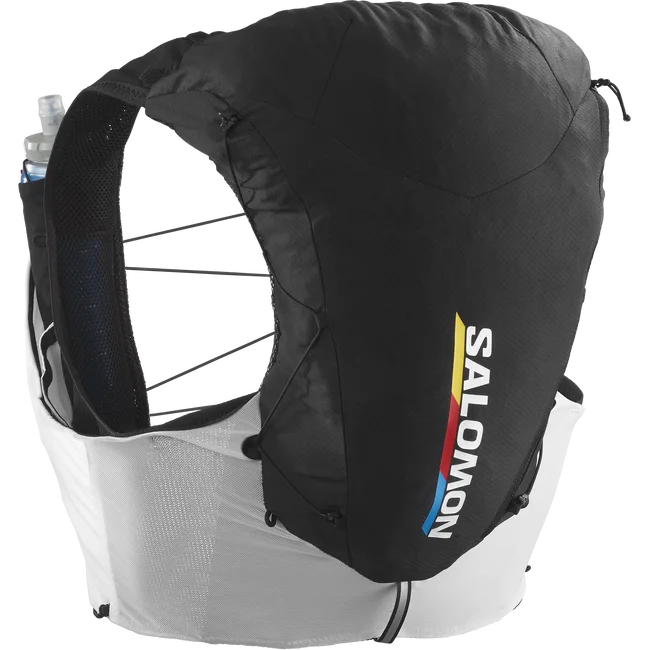 ADV SKIN 12 RACE FLAG  Laufweste mit Flasks Unisex BLACK/WHITE