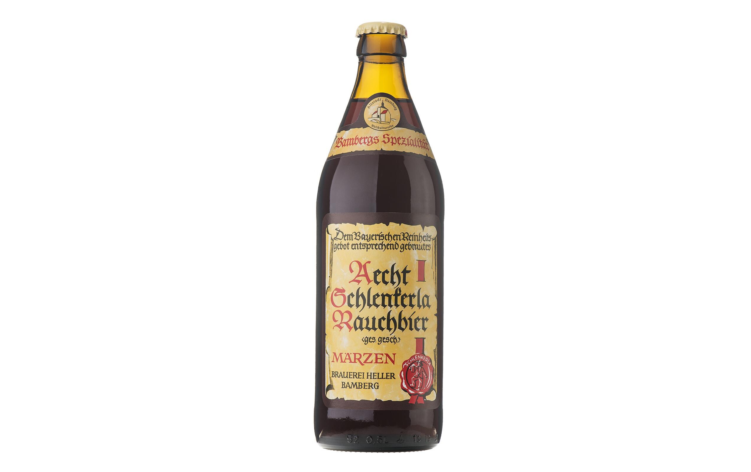 Rauchbier – Märzen 0.5 lKräftiges Bier mit feinem Räucheraroma