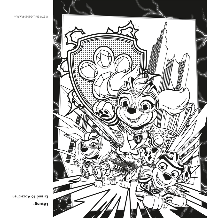 CARLSEN PAW Patrol - Mighty Movie: Super Mal- und Rätselblock