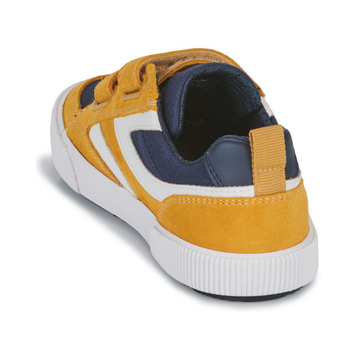 Geox - J ALPHABEET BOY - Jaune / Marine