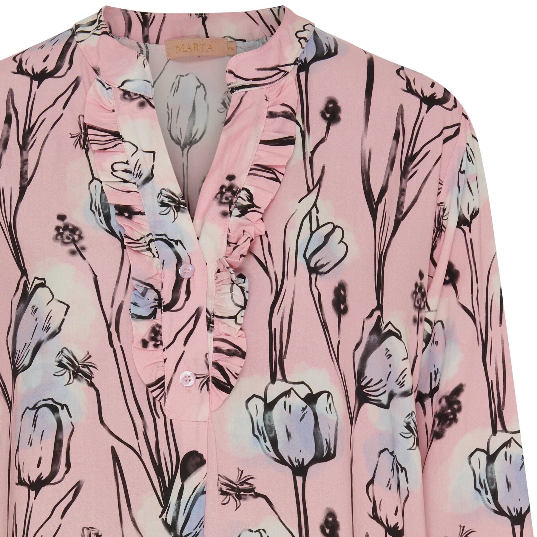 Marta Du Chateau Mdcvalentina Dress rosa