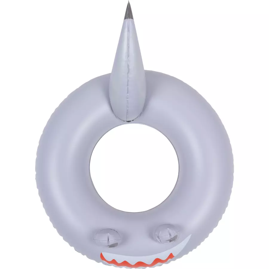 Swim Essentials Grey Shark Schwimmring ⌀55 cm