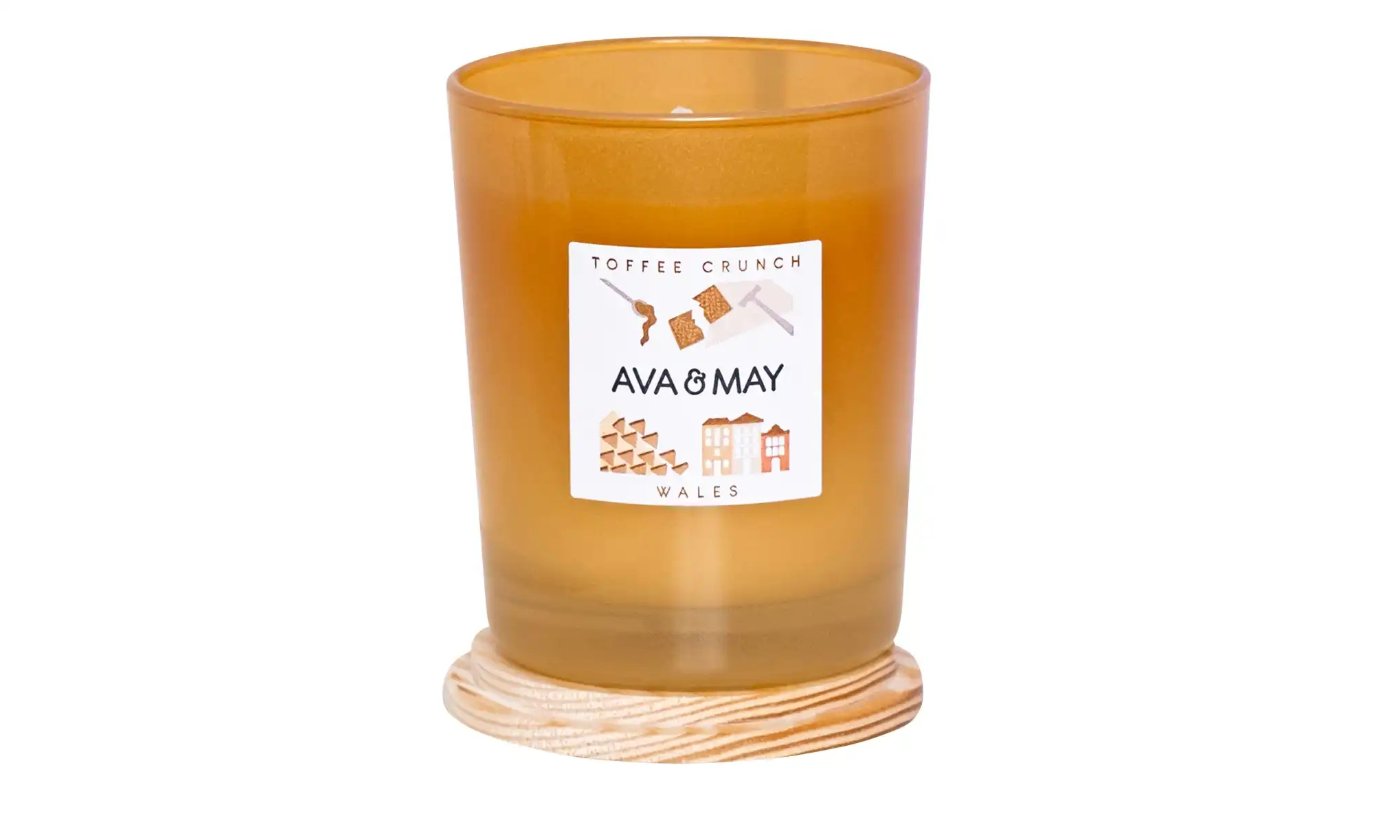 Duftkerze im Glas Toffee Crunch AVA & MAY