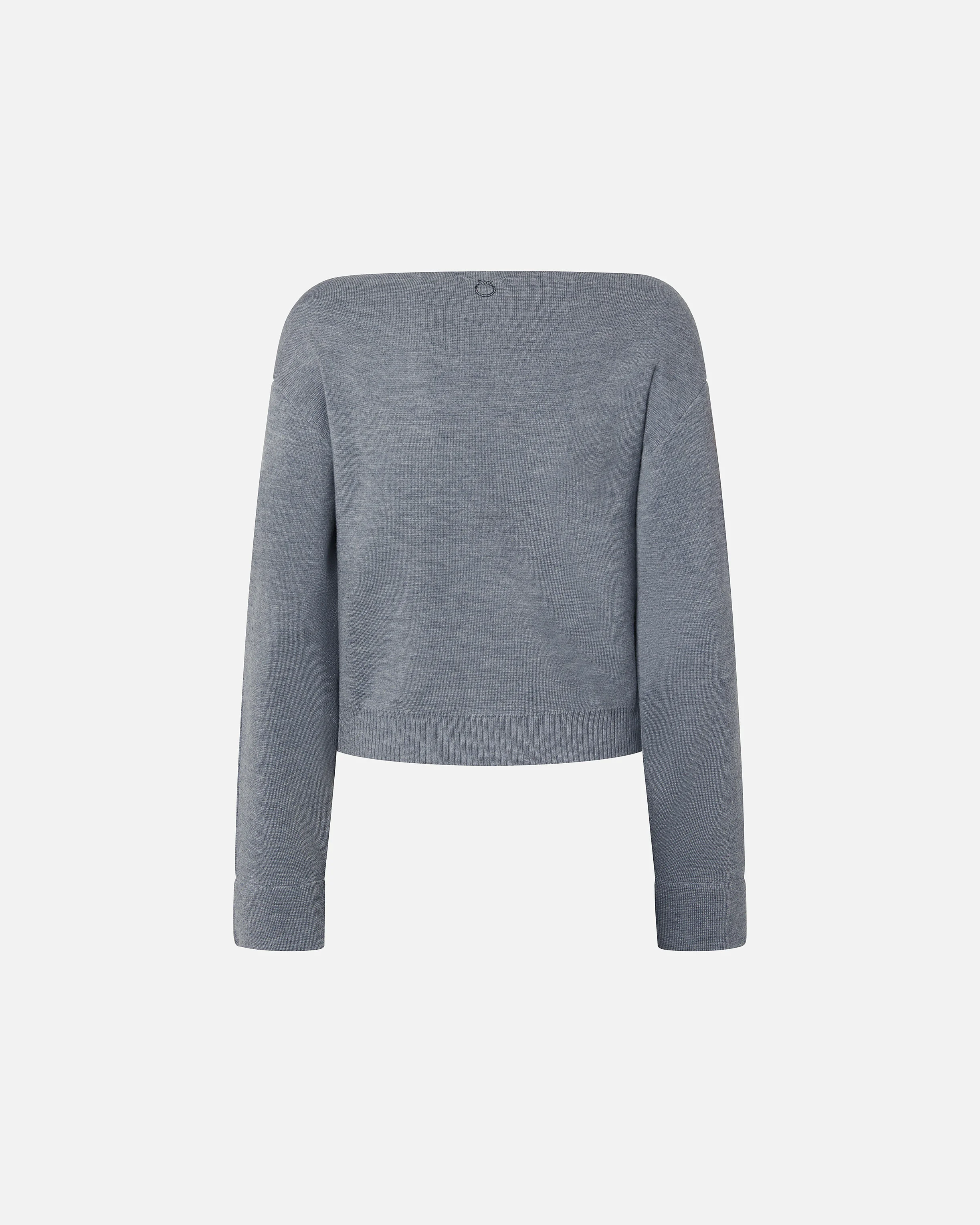 Pull à encolure bateau | Gris