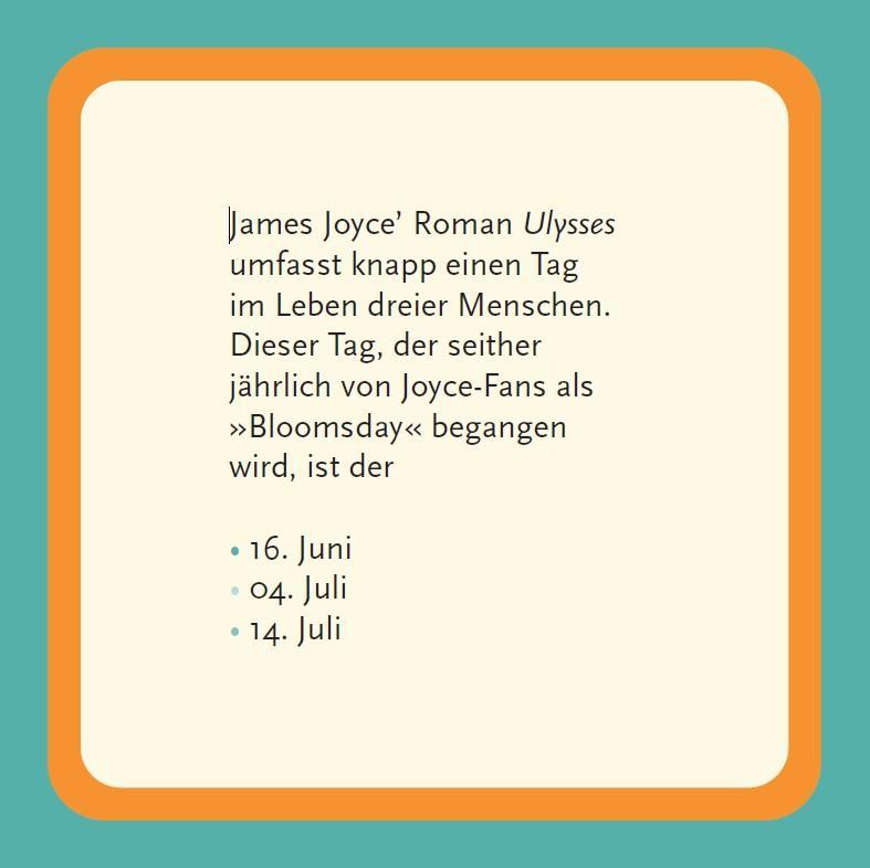 Literarisches Quiz (Neuauflage)