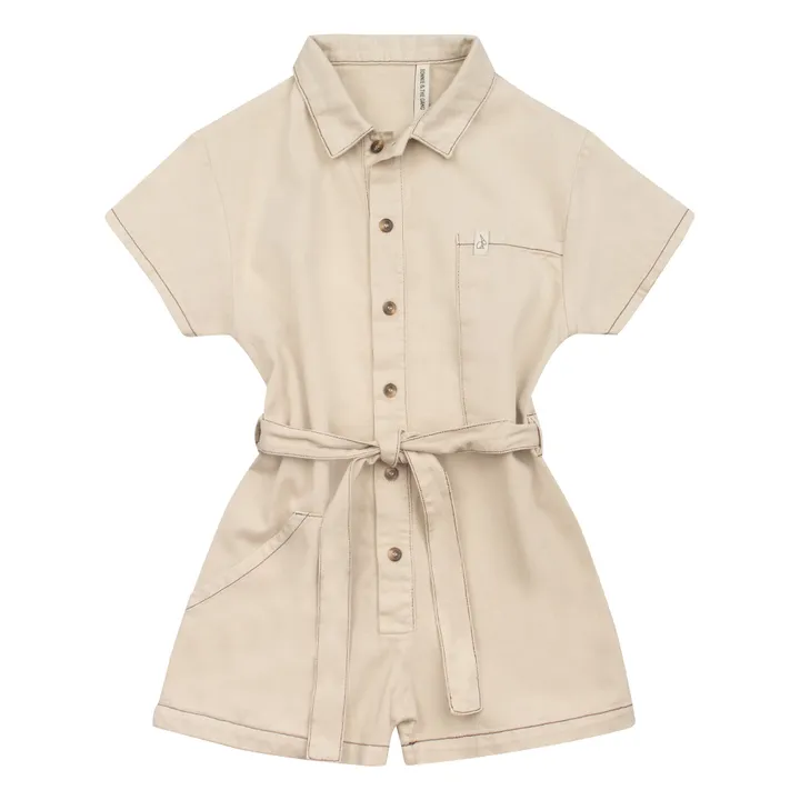 Bonnie & The Gang Combishort Rio Coton Bio | Beige