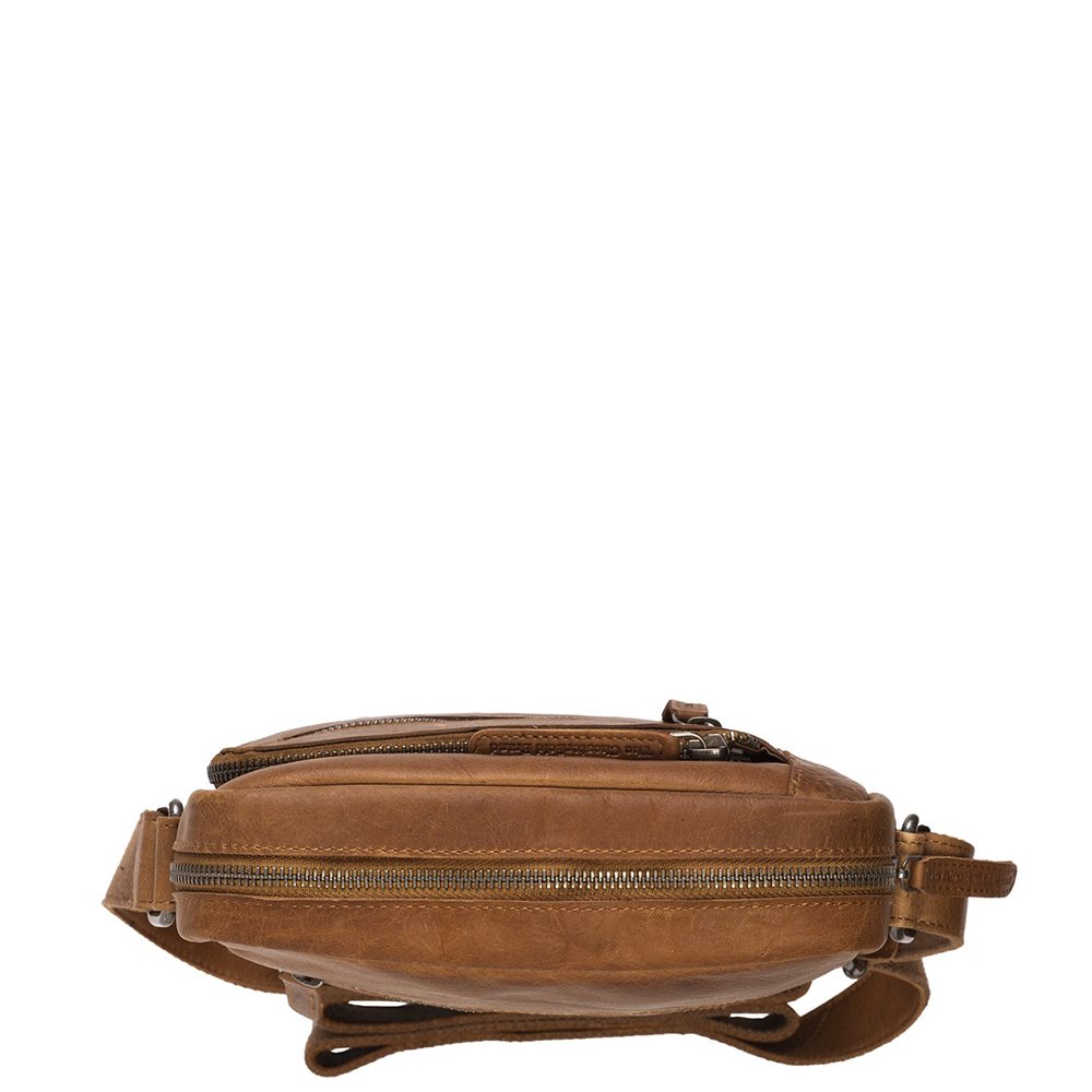 The Chesterfield Brand Dessau Schoudertas cognac