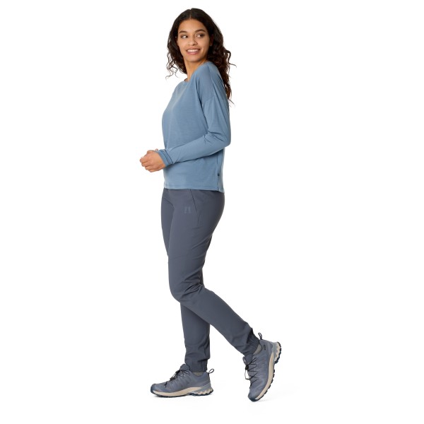 Heber Peak - Women's MerinoCool165 EvergreenHe. L/S - Haut en mérinos