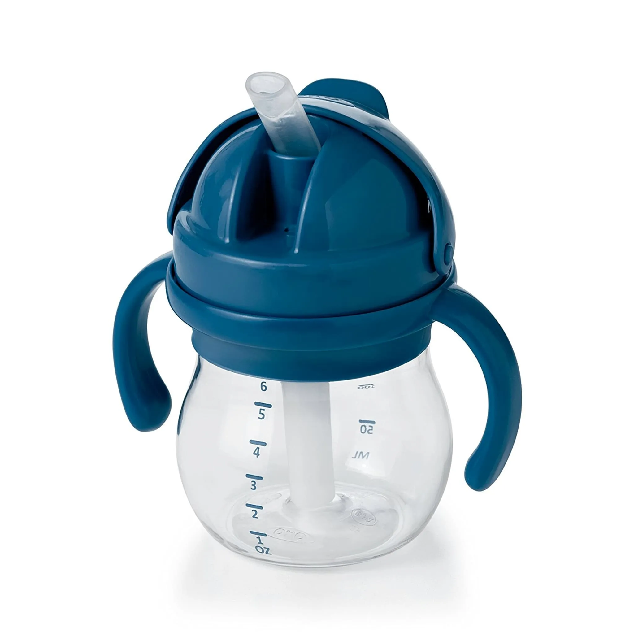 Oxo Tot Gobelet Avec Paille  6oz OXO Tot  - Marine