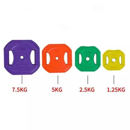 Conjunto de 2 discos de bomba de 1,25 kg a 7,5 kg
