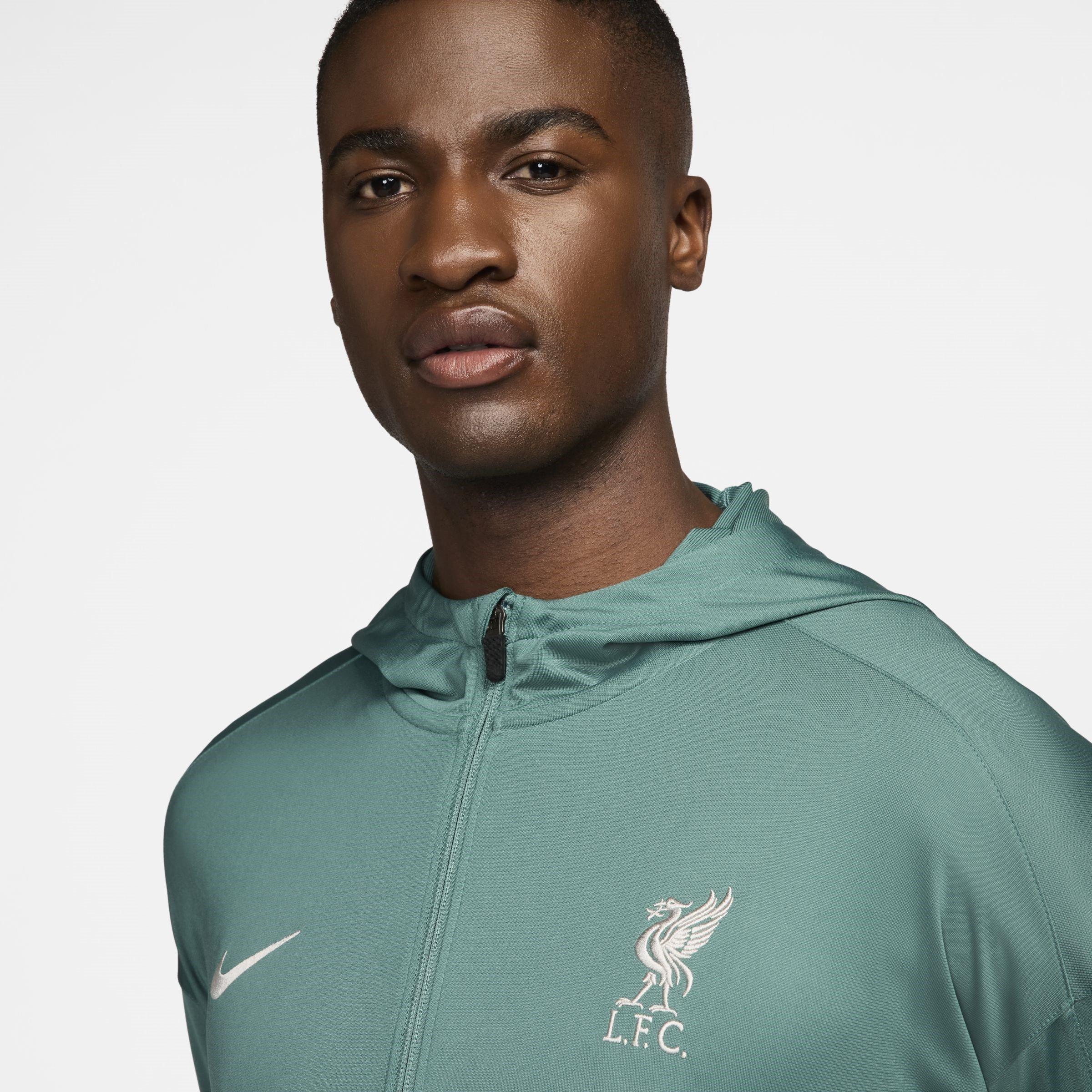 Nike Liverpool Strike Hooded Tracksuit Top 2024 2025 Adults