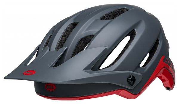 Casque Bell 4Forty Gris Rouge