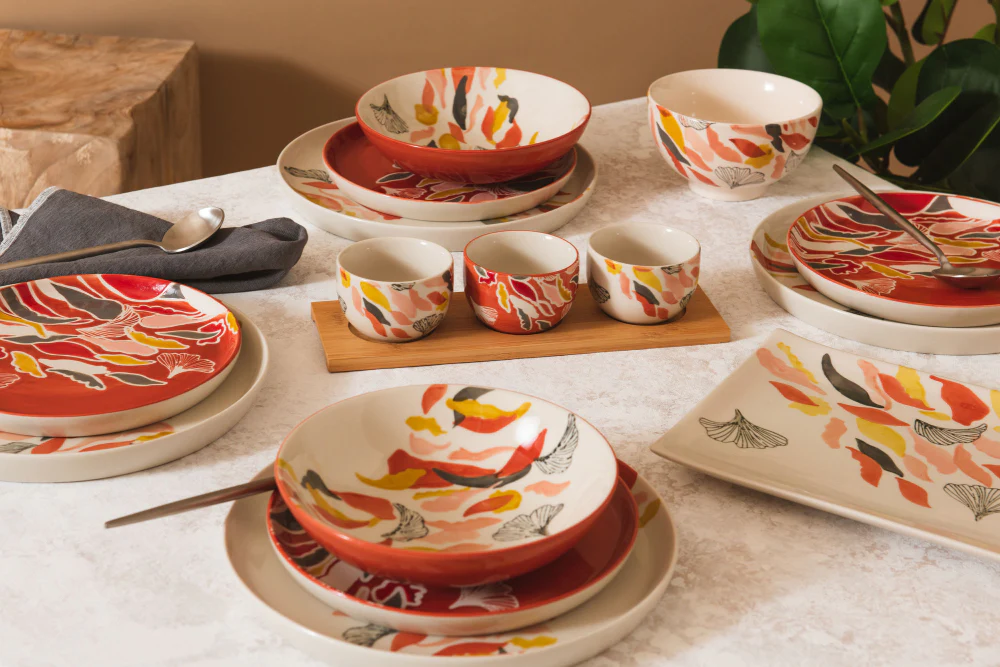 Assiette à dessert Eline (lot de 6) Amadeus