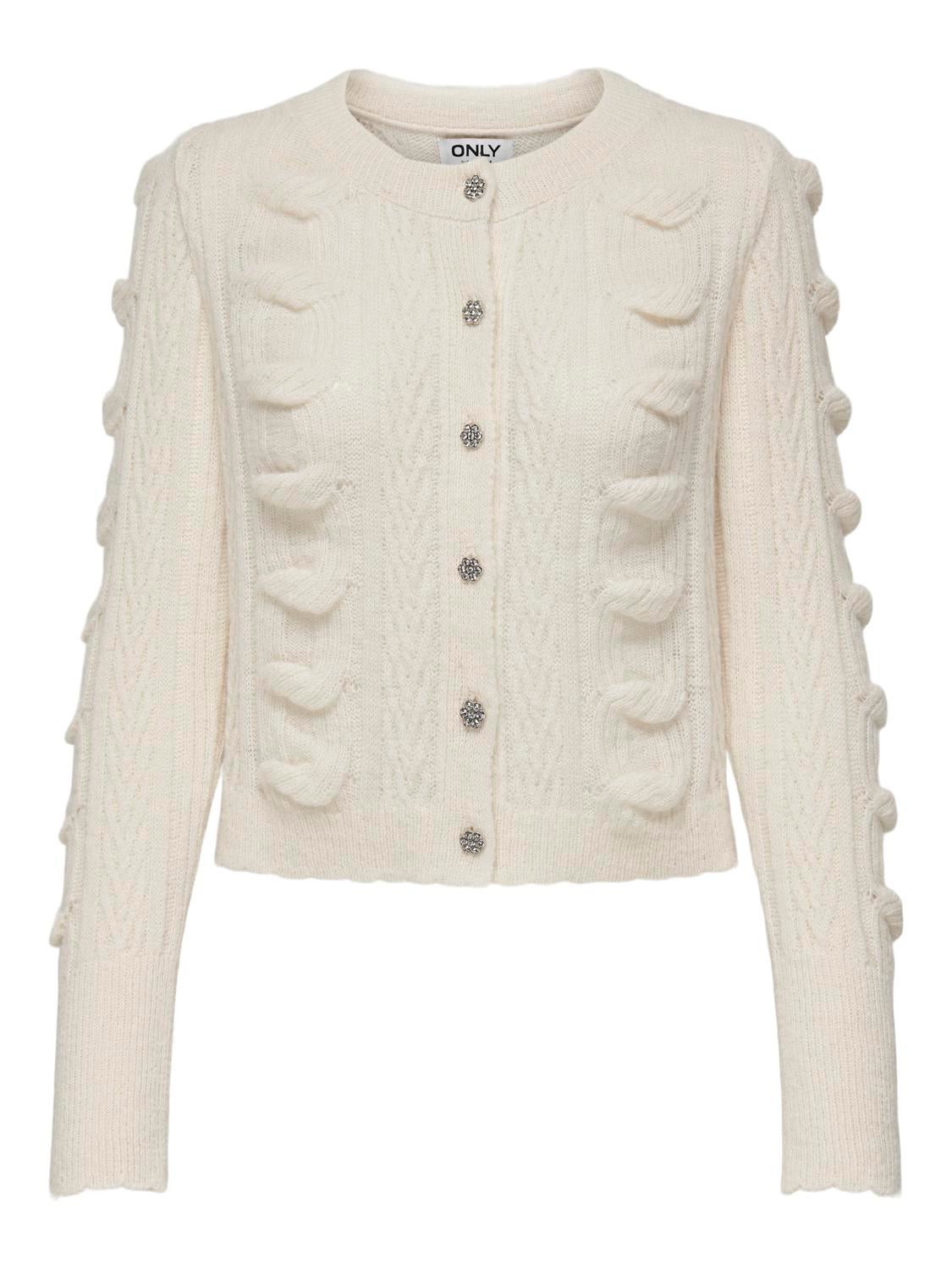 ONLDARLING Strickjacke Whitecap Gray