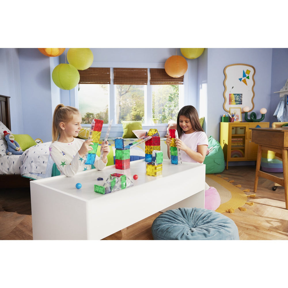 Køb Magna-Tiles® Rail Racer 90 Pcs