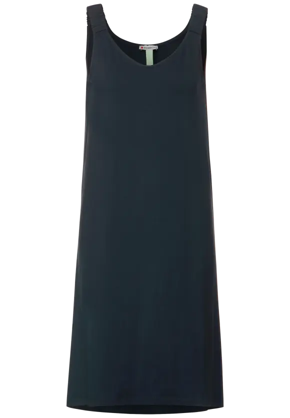 Basic Shirtkleid - cool vintage green