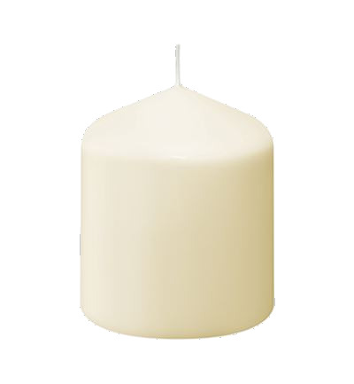 Bolsius Horeca Stompkaarsen 10/10 Ivoor (6 stuks)