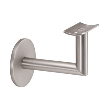 CanDo trapleuning rond Ø 45 mm aluminium met RVS look, lengte 270 cm