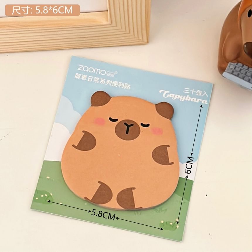 Tuhat - Capybara Sticky Note (Verschillende ontwerpen)