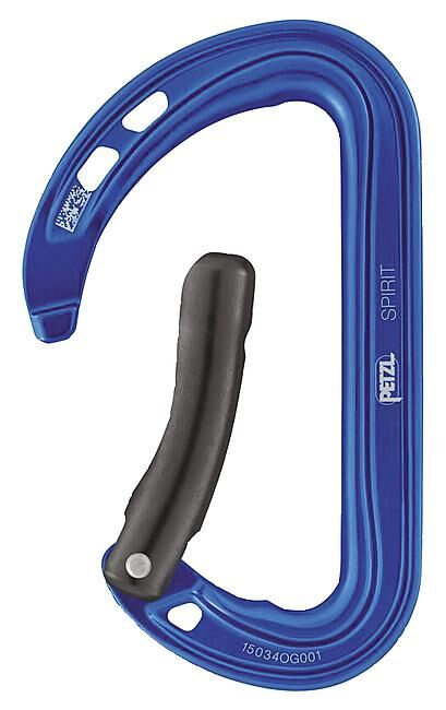 PETZL - PACKS DE 6 MOUSQUETONS SPIRIT COURBE
