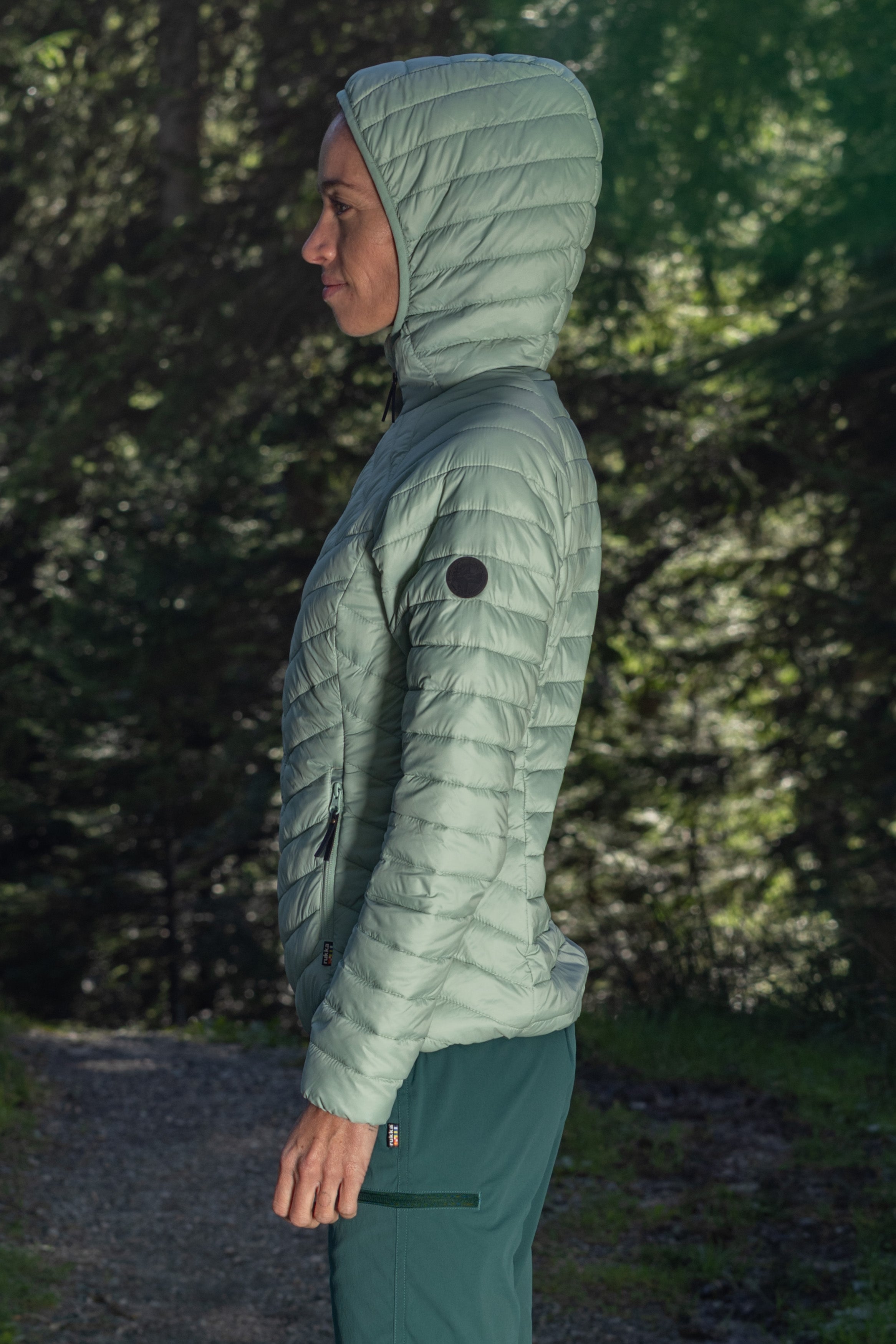 Frauen Jacke Pac Light Puffer blue haze