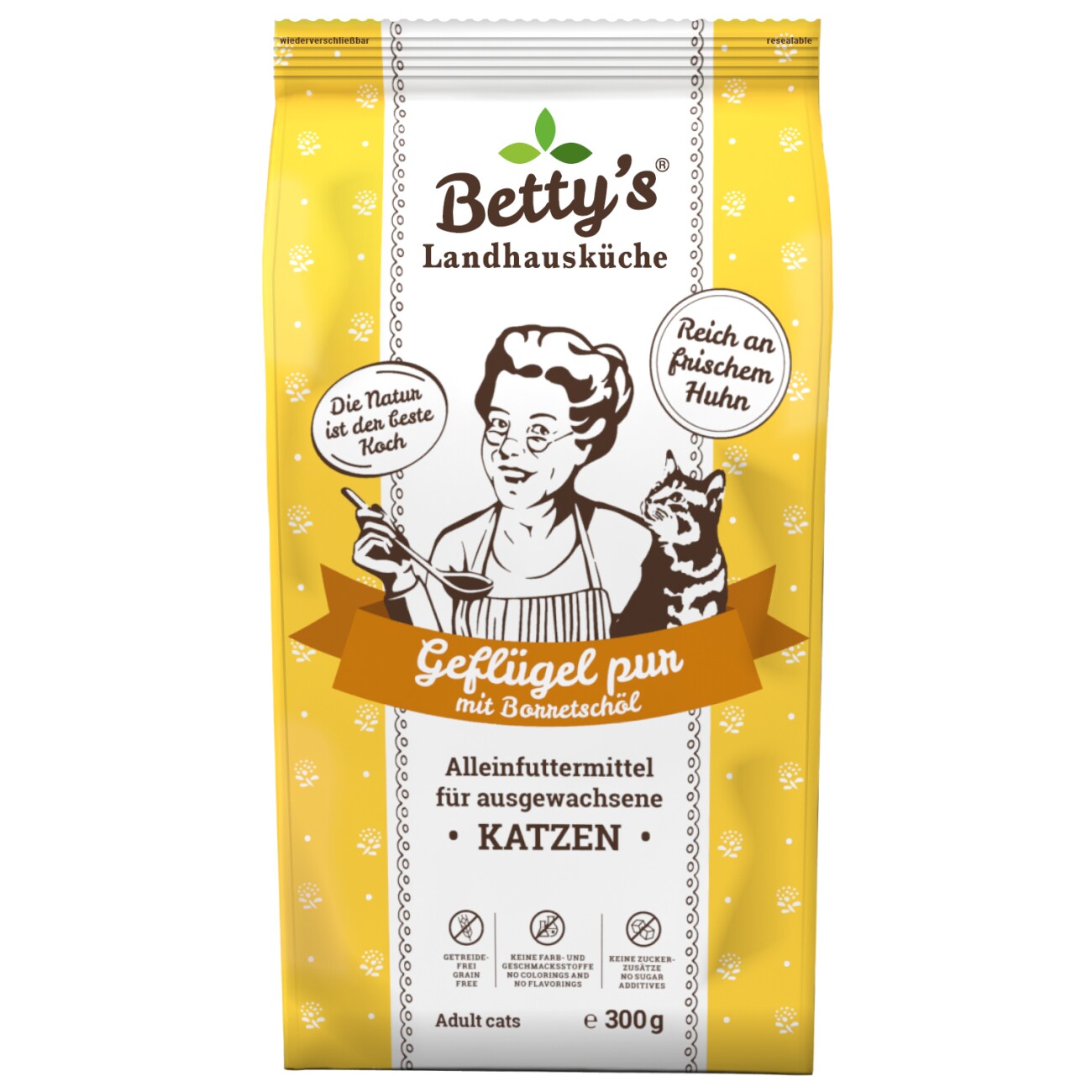 Betty's Landhausküche Trockenfutter Geflügel pur 300 g