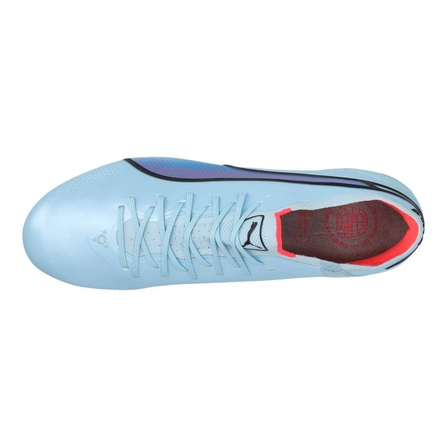 PUMA King Ultimate FG/AG Breakthrough - Silber/Noir/Fire Orchid Femme