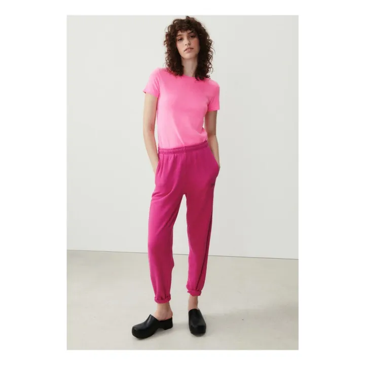 American Vintage T-shirt Sonoma | Rose fluo