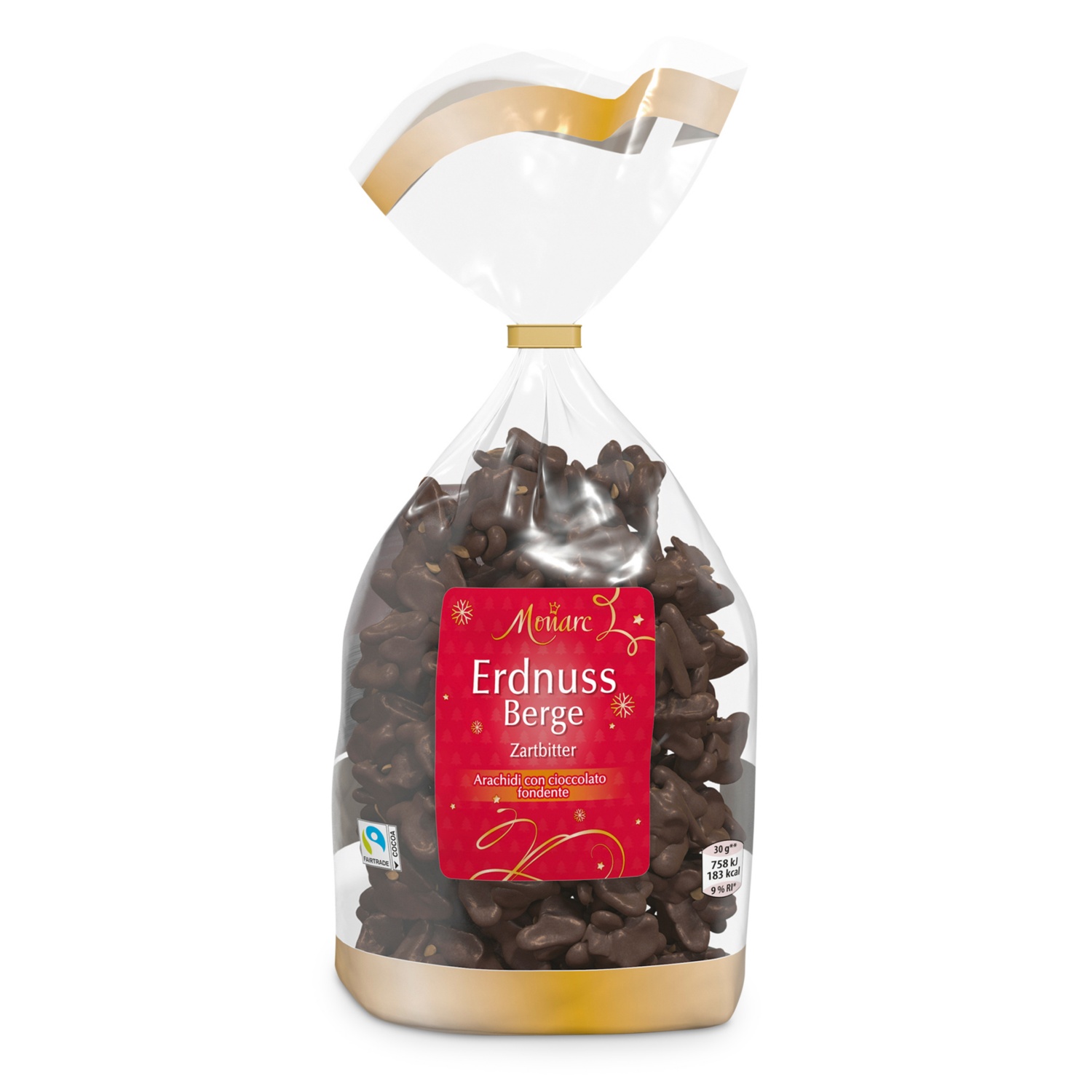 MONARC Erdnussberge, Zartbitter 250 g