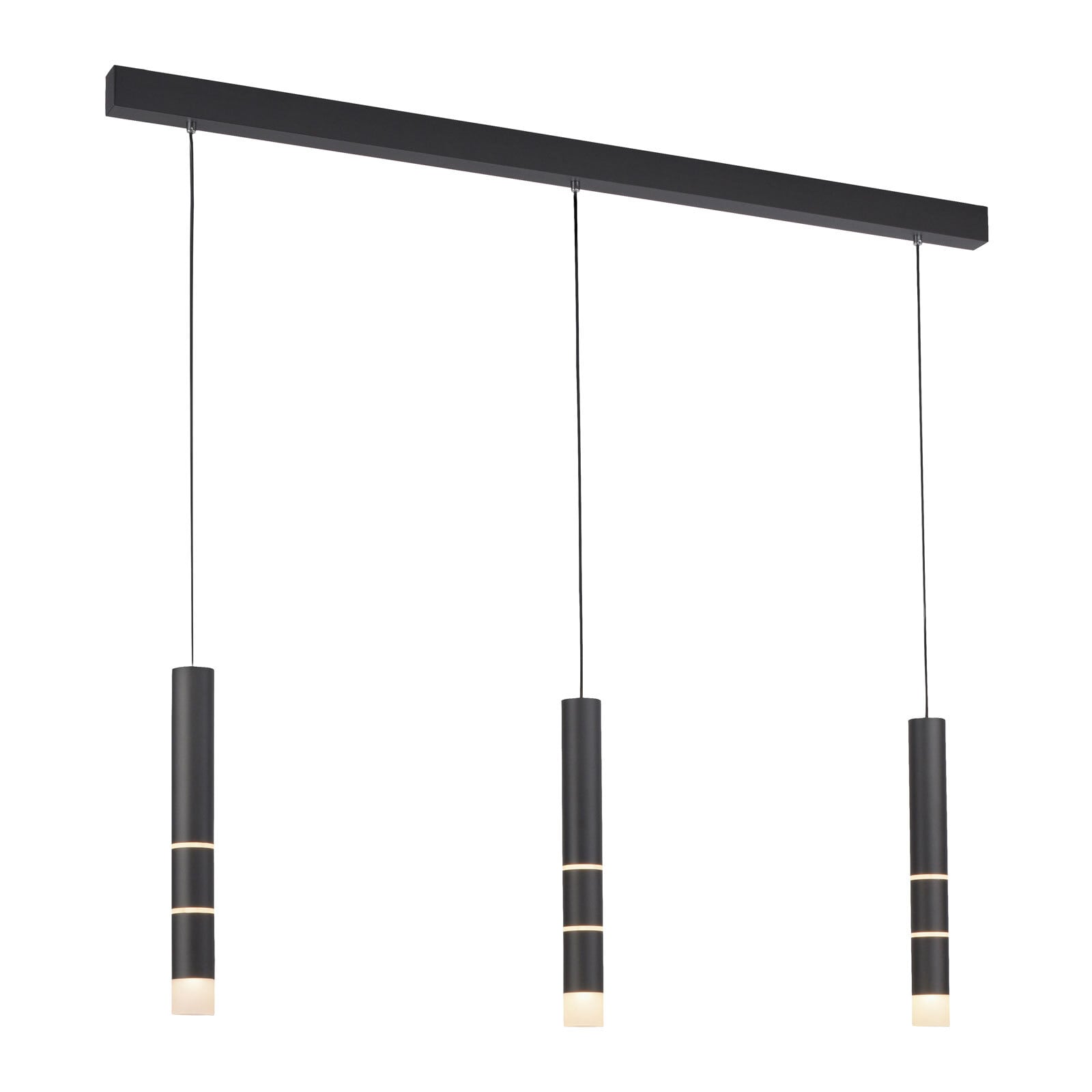 Paul Neuhaus LED Balkenpendel PURE-VEGA 120 cm schwarz