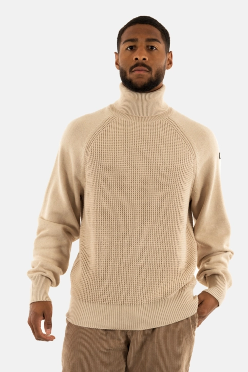 Pull hiver schott pldustin2 lt.beige