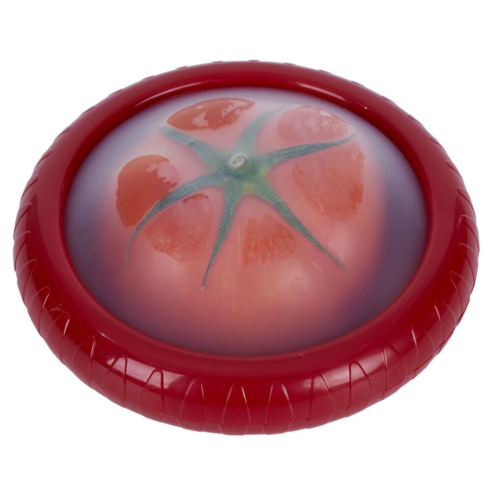 Couvercle conserve tomate en silicone et abs - Ø13xH2,5cm