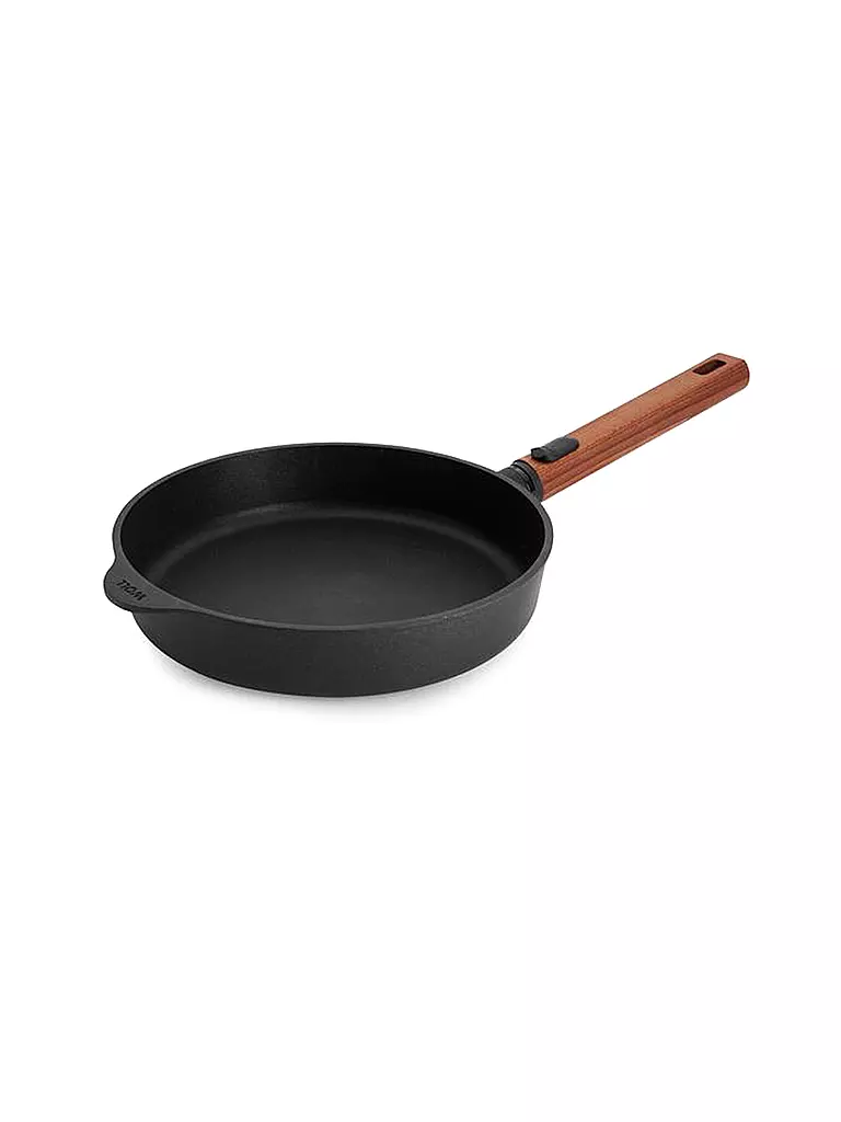 WOLL Pfanne mit Holzgriff 24cm ECO-LOGIC Antihaft schwarz
