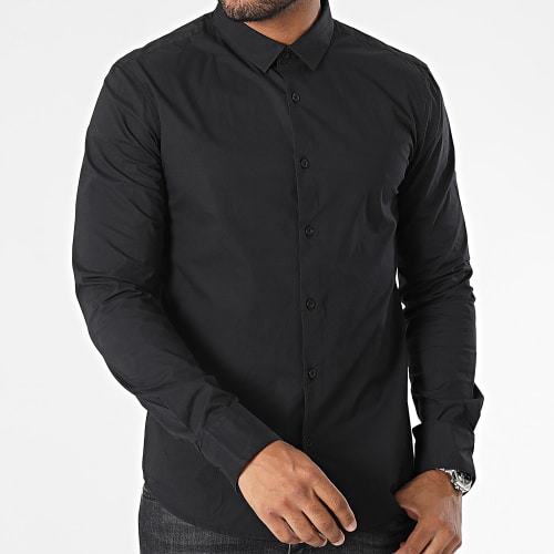 Chemise Manches Longues Gopher 10716481D Noir