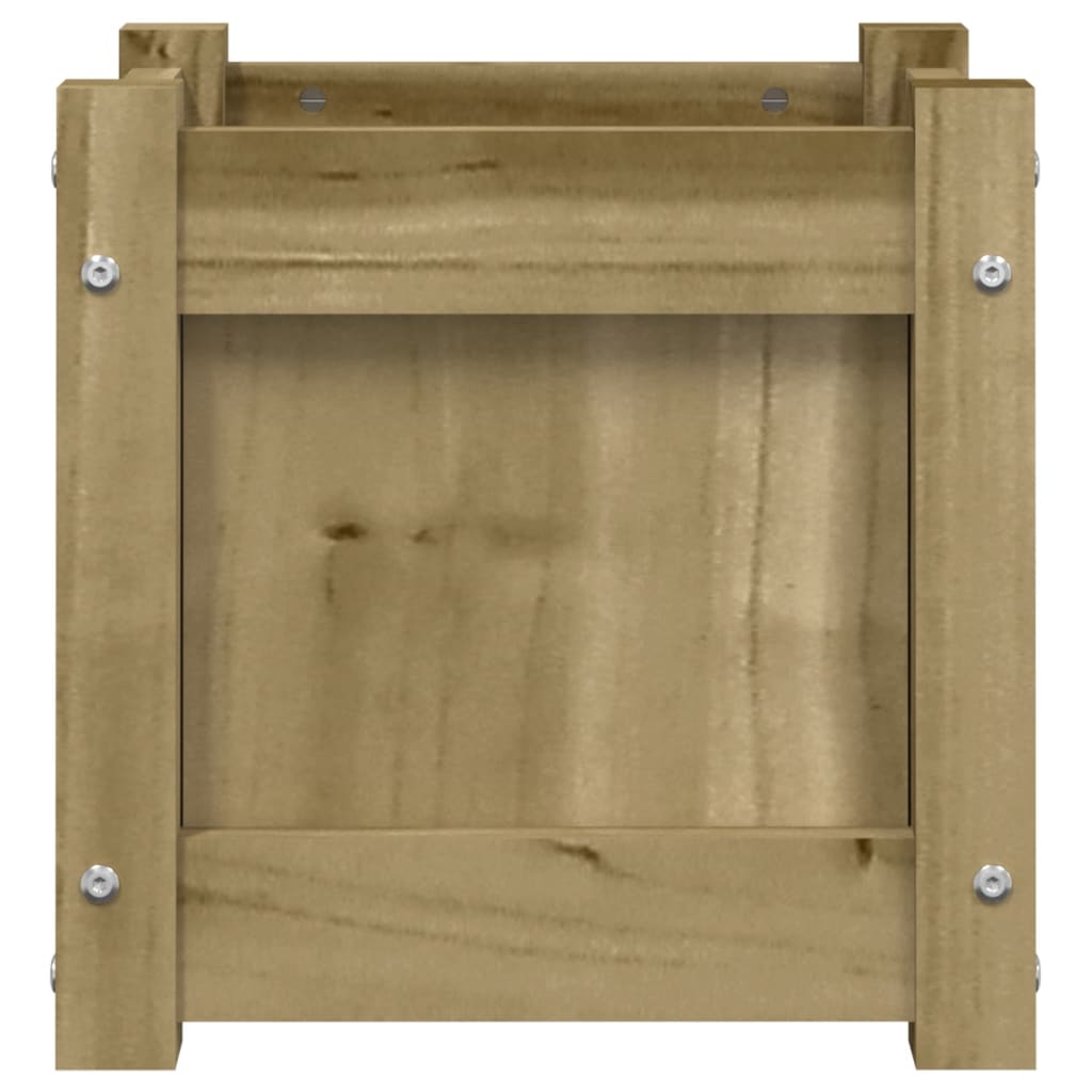 Jardinières 2 pcs bois de pin imprégné