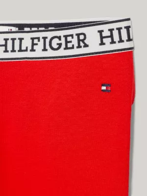 Calça legging comprida com cós elástico e logo Monotype da Hilfiger