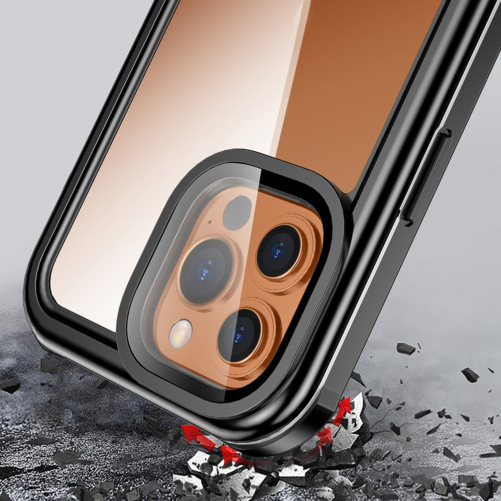 iPhone 13 / iPhone 13 Pro Wasserfeste Outdoor Schutz Hülle (IP68) - Schwarz