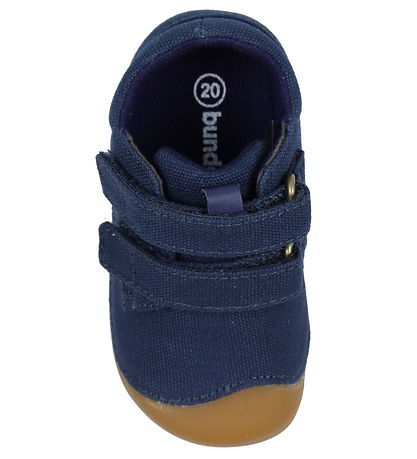 Bundgaard Begyndersko - Petit Strap - Navy Canvas