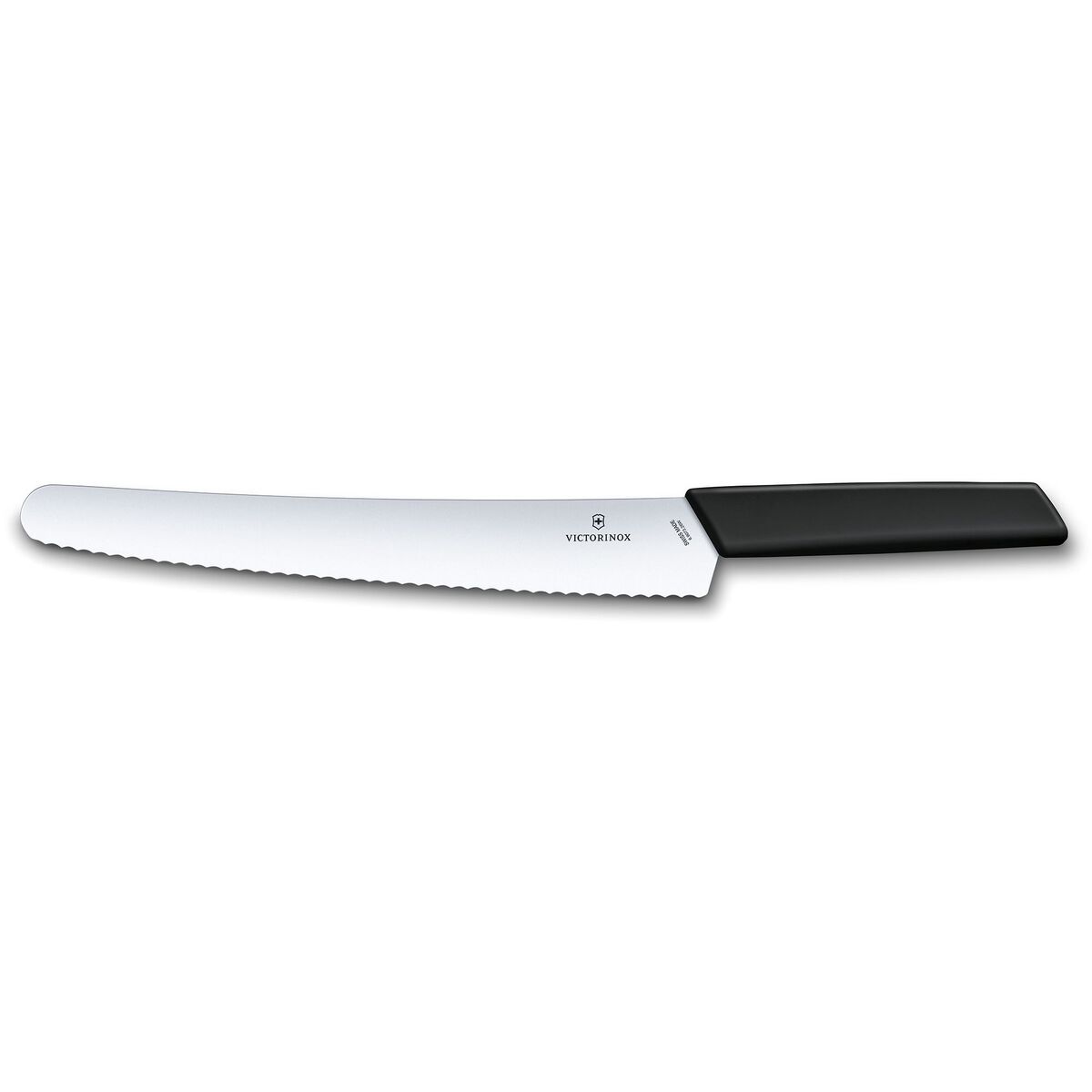 Swiss Modern Brødkniv 26 cm, Svart
